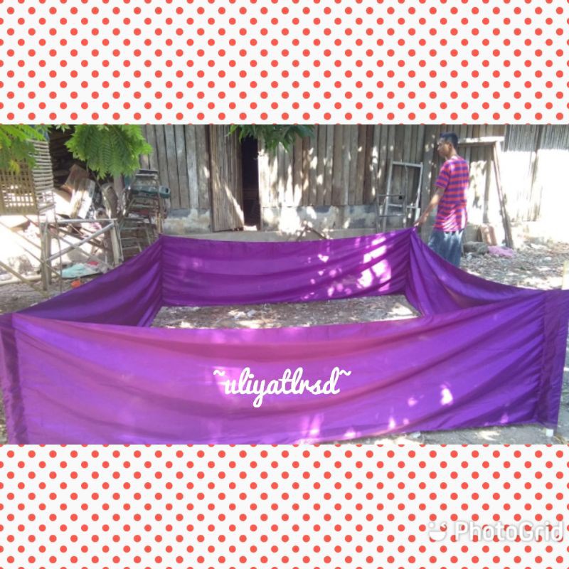 KEBER KAIN atau GEBER KAIN 3.5X3.5 METER TERMURAH