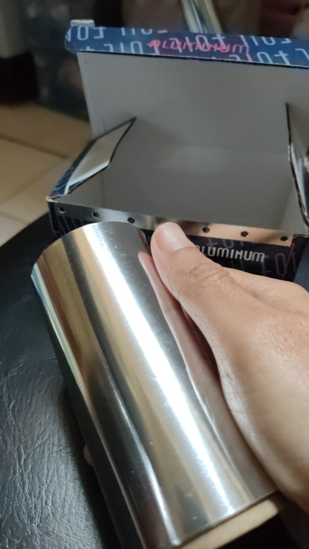 Aluminium Foil Untuk Semir Rambut