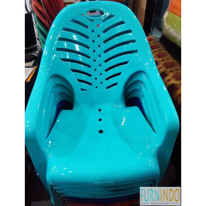 napolly kursi plastik santai napolly big 909 bangku  napolly 909 (khusus Pekanbaru)