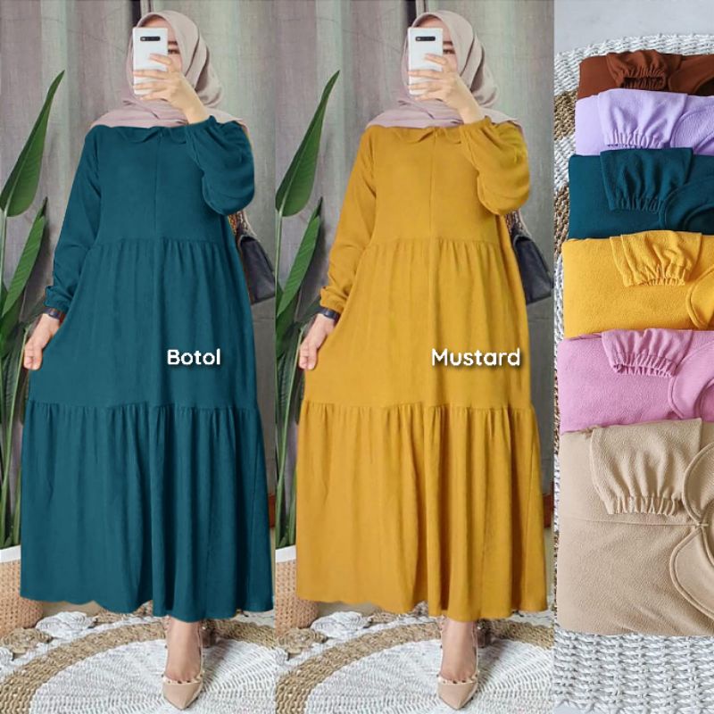 Savana Midi Dress - Long Tunik LD 105 Busui / R.14 - 325-6581