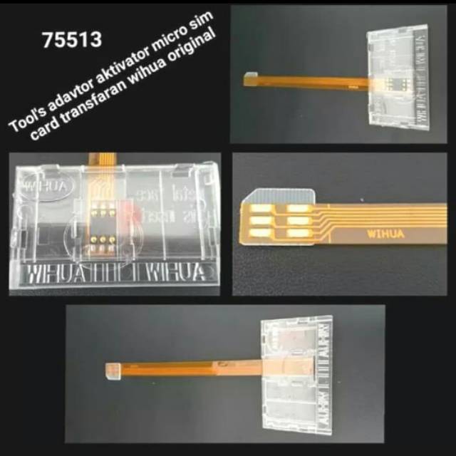 Aktivator Simcard Wihua Activator Simcard Android kartu chip micro