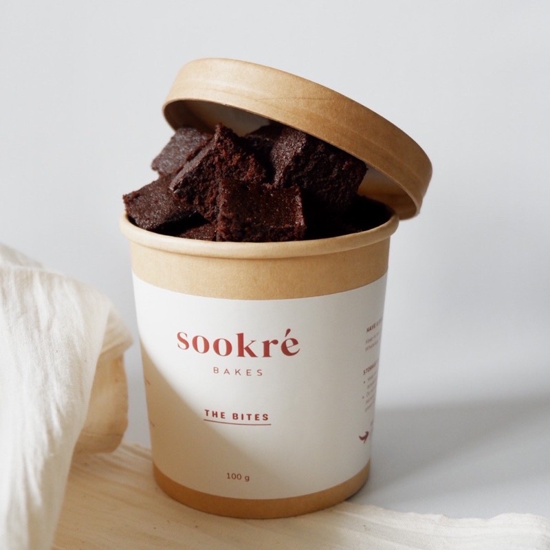 

The Original Bites - Dark Chocolate Brownies