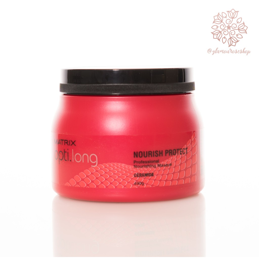 ❤️Glamouroseshop❤️ Matrix Opti Long Nourishing Protect Masker Hair Mask Masker Rambut 490 gr
