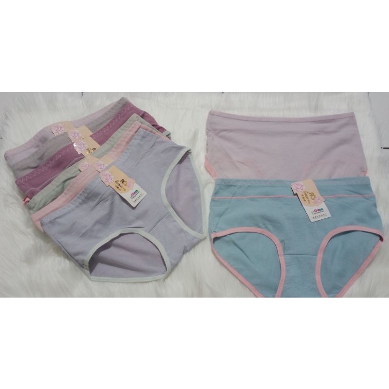 Cd Wanita Import Sadieya Bahan Katun / Celana Dalam Wanita Warna Pastel