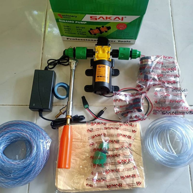 ALAT CUCI STEAM MOTOR MOBIL AC SAKAI PAKET LENGKAP