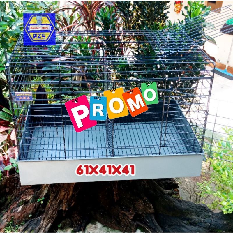 Kelinci Besar Kandang galvanis kandang kelinci ukuran 61