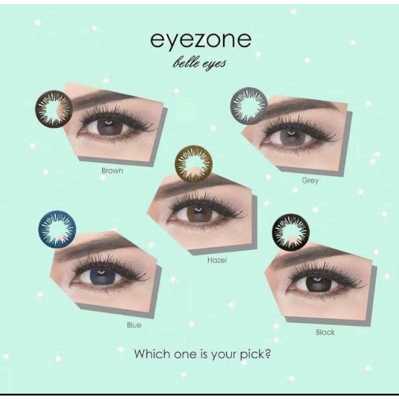 SOFTLENS EYEZONE BELLE READY Minus UNTUK SEMUA WARNA