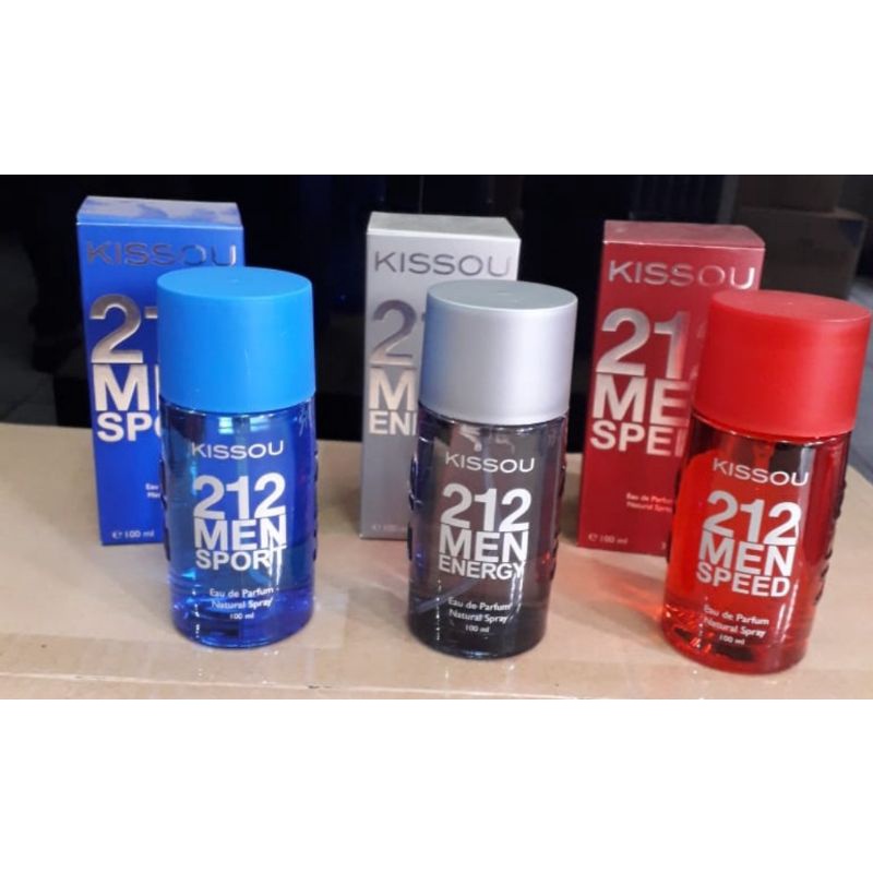 (TERMURAH) Parfum Kissou 212 Men 100ml