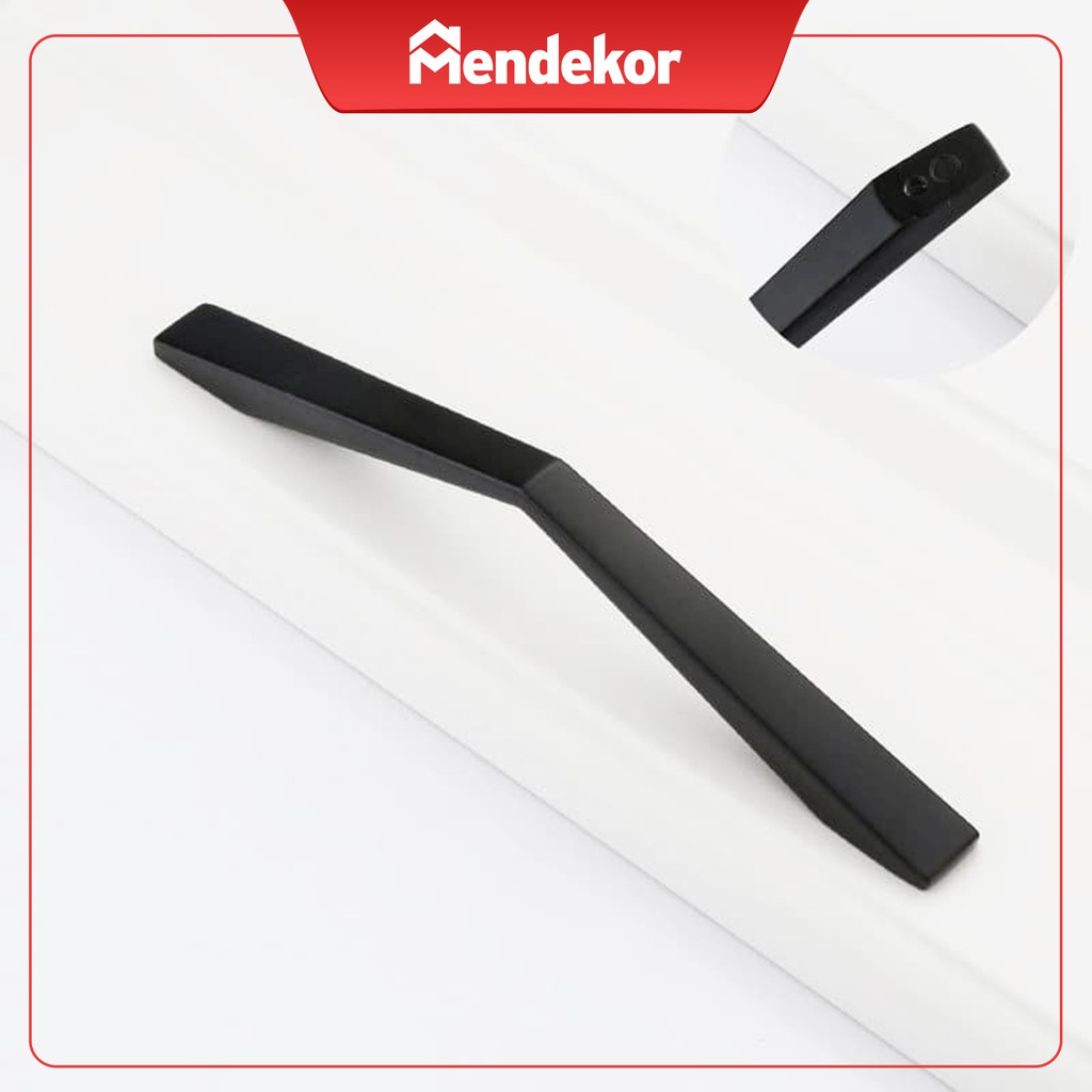 Handle Gagang Tarikan Pintu Laci Lemari Hitam Nakas Antik Unik Zinc Alloy Premium | MENDEKOR isol