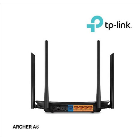 TP-LINK Archer A6 AC1200 Wireless MU-MIMO Gigabit Router