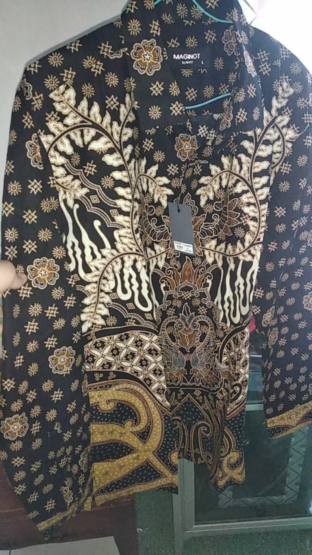 Maginot Kemeja Batik Pria Tanwira-ls Lengan Panjang