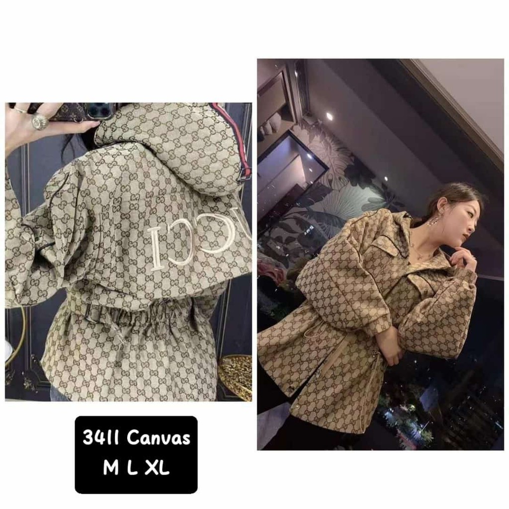 JAKET HOODIE GUCCI WANITA**