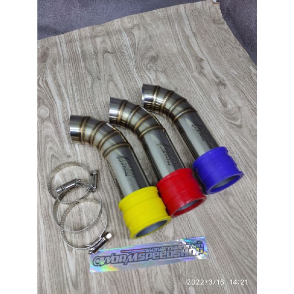 Air Intake Pipa Intake Filter Pipa Saringan Udara Hawa Stainless Nmax,Aerox,Lexi,Vario 110, Beat, Scoopy, Vario 125, Vario 150