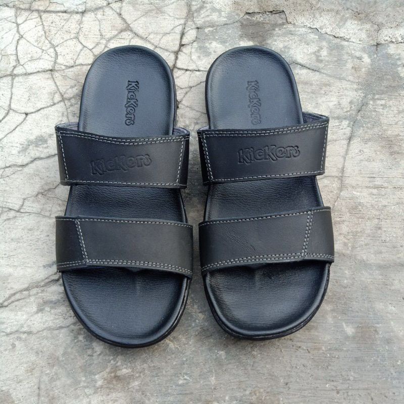 sandal Kickers 01/sandal kulit pria/sandal cowok terbaru/sandal murah/sandal fashion/sandal casual