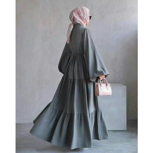 Arabella Dress / Gamis Shakila / Gamis Shakila Polos / Maxi Dress / Maxi Dress Shakila / Maxi Terbaru 2022 / Gamis Terbaru / Gamis Casual / Gamis Casual Terbaru / Gamis Casual Kekinian / Gamis Polos / Gamis Katun Busui / Maxi Casual / Maxi Casual Terbaru