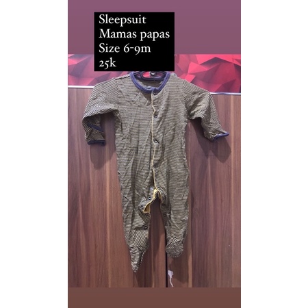 Sleep suit romper mamas papas