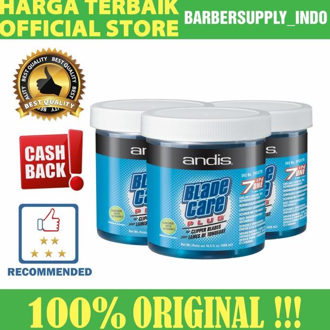 Andis Blade Care Plus Ori / Pembersih Blade Clipper / Minyak Clipper