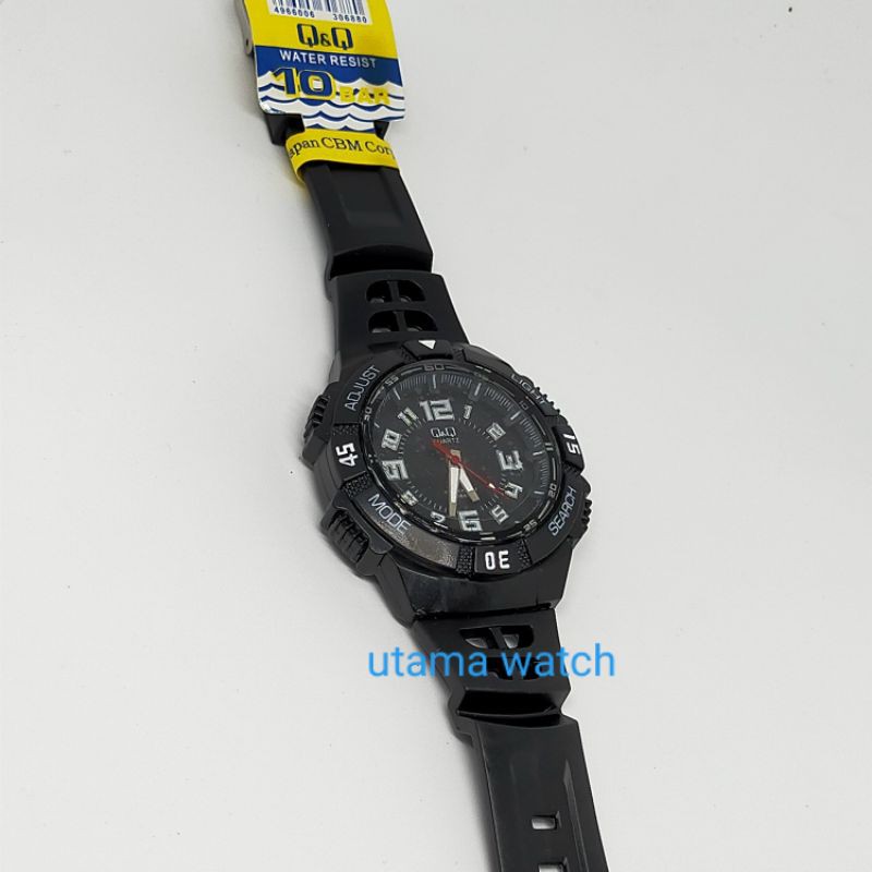 jam tangan analog Q&amp;Q QQ resistant jam tangan pria dan wanita