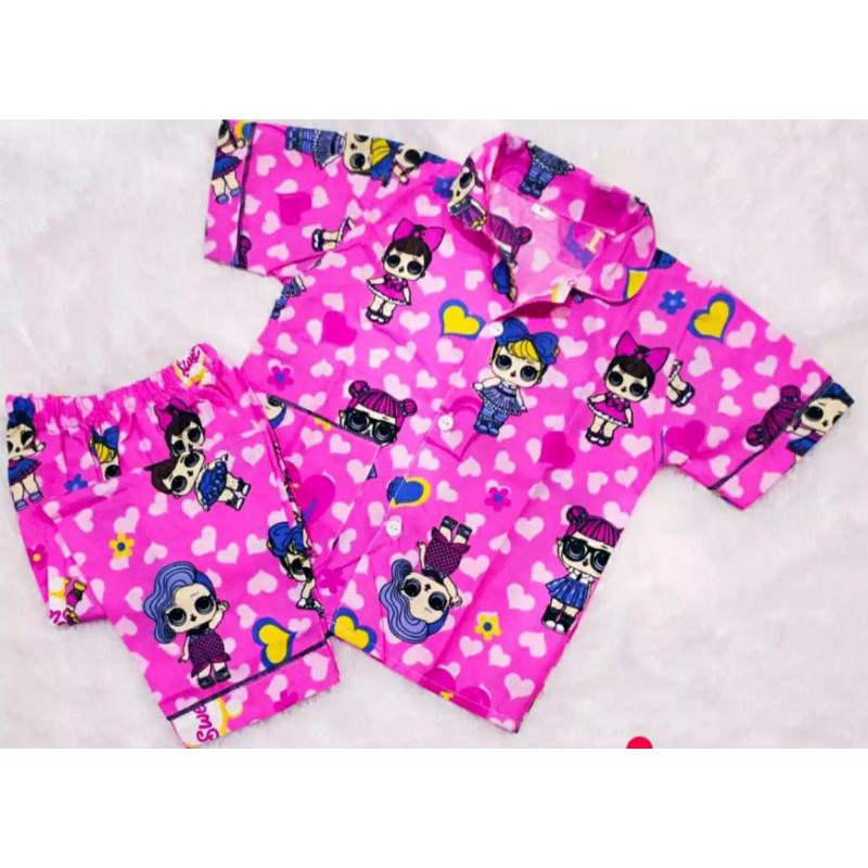 PIYAMA ANAK PEREMPUAN / BAJU TIDUR ANAK PEREMPUAN 1-16 THN