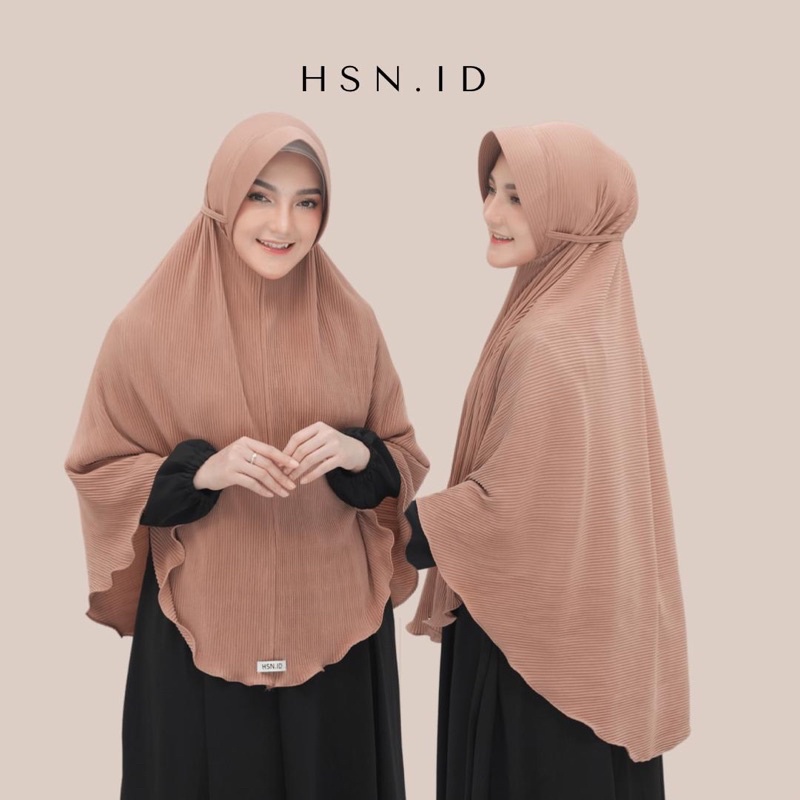 BERGO PAD PLISKET JUMBO XXL / KERUDUNG INSTAN