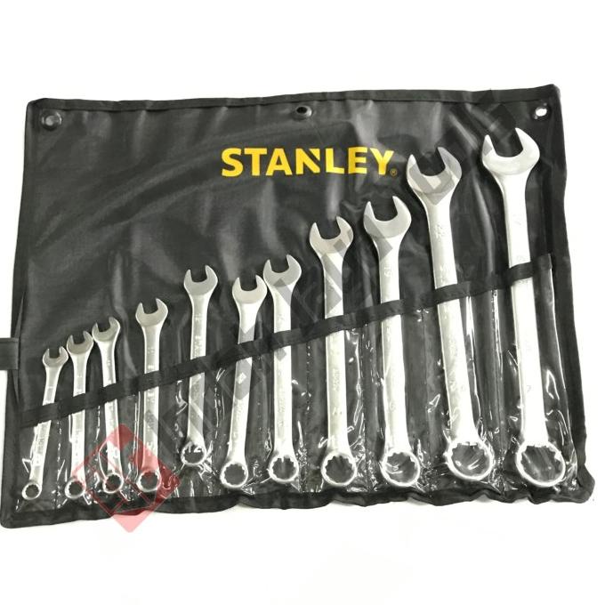 STANLEY 11 Pcs Kunci Ring Pas Set 11 Pcs 8 - 24 mm