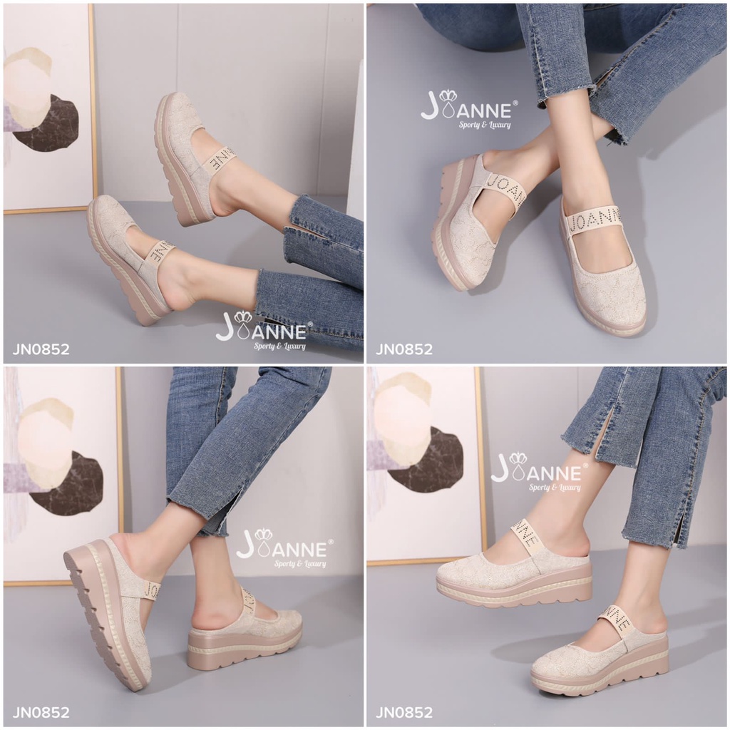 JOANNE Slop Wedges Shoes #JN0852 ORIGINAL