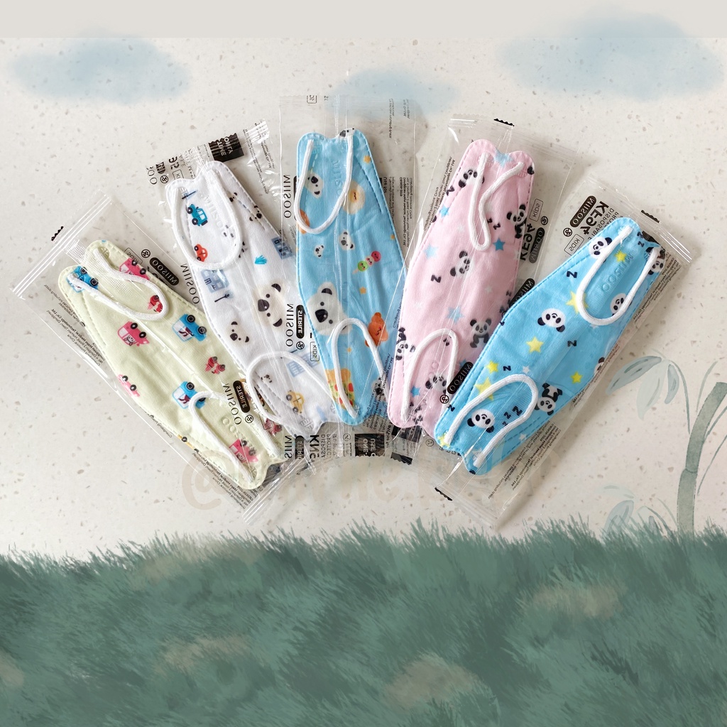 Miisoo KF94 Kids Disposable Protective Mask 4 Ply