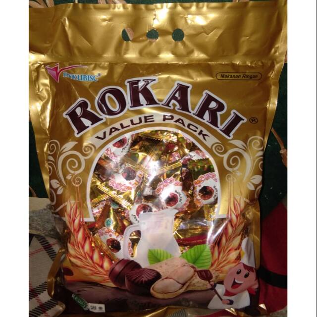 

Rokari wafer bola cokelat