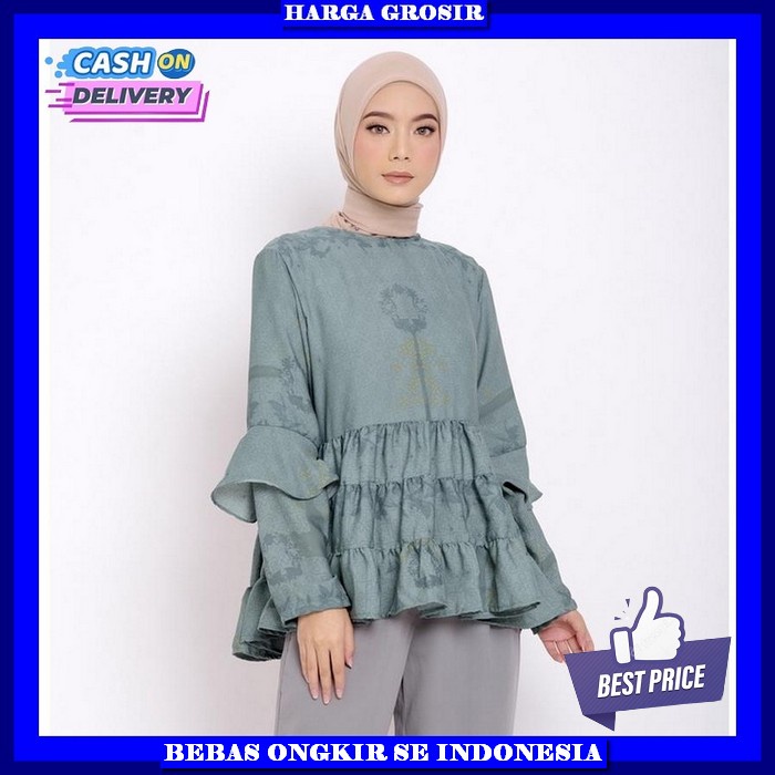 Blus Cewek Kekinian Bluse Korean Style Buju Import Termurah Baju Kondangan Ibu2 Atasan Wanita Import