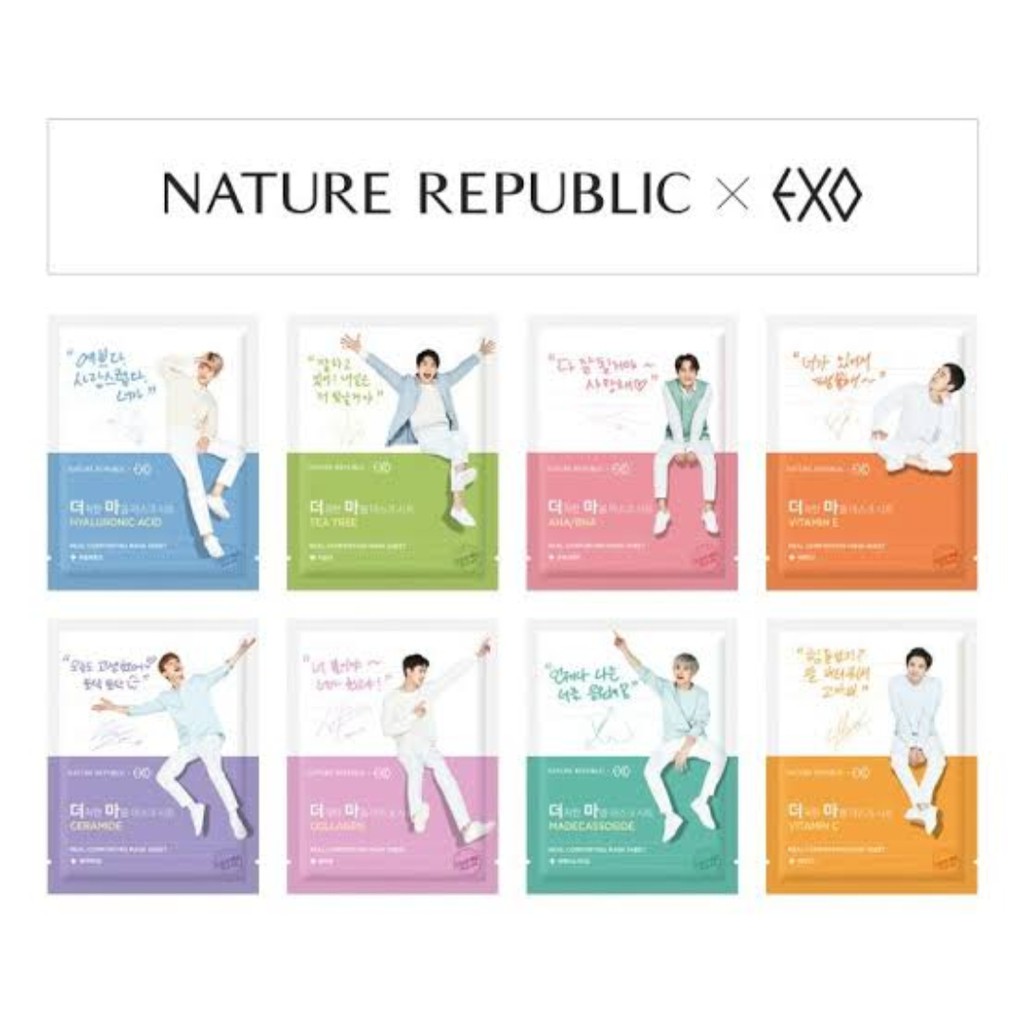 NATURE REPUBLIC EXO Sheet Mask LIMITED EDITION