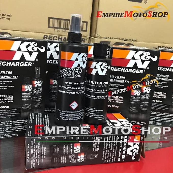 K&N Recharger Kit Filter Cleaner Knn Cairan Pembersih Filter