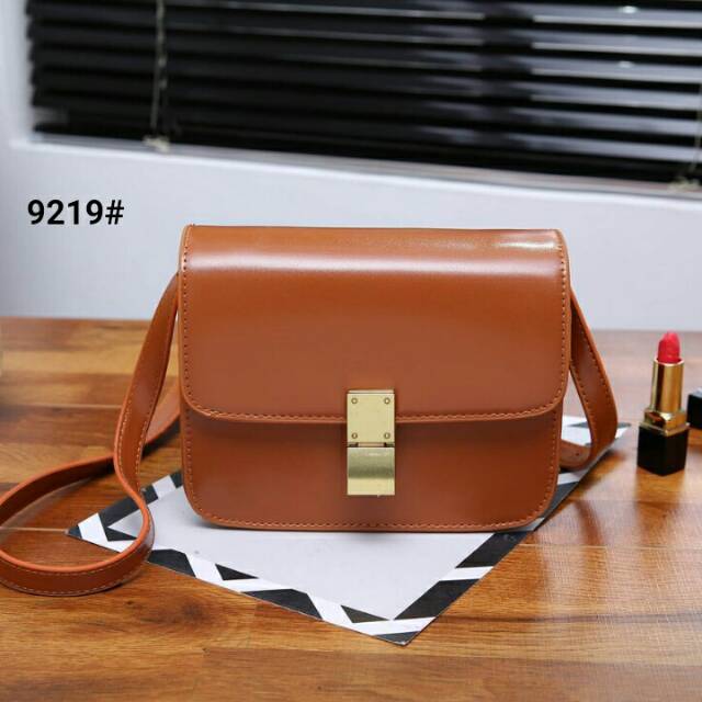Celine classic box sling bag 9219SV