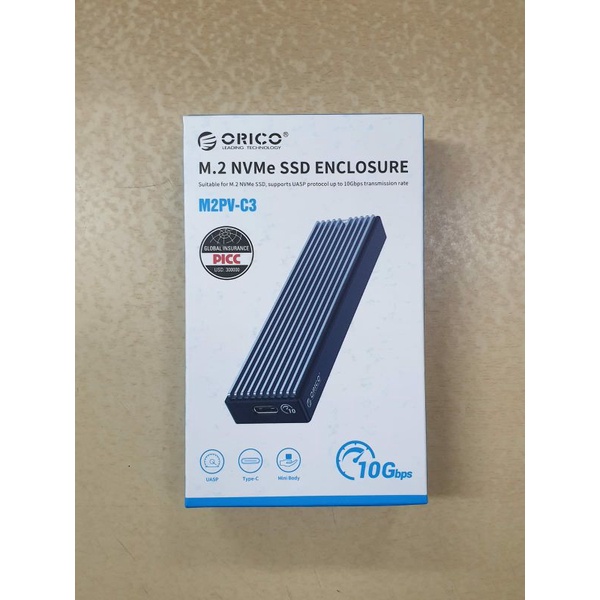 Orico M2PV-C3 Enclosure SSD NVMe M.2 2280 Pcie