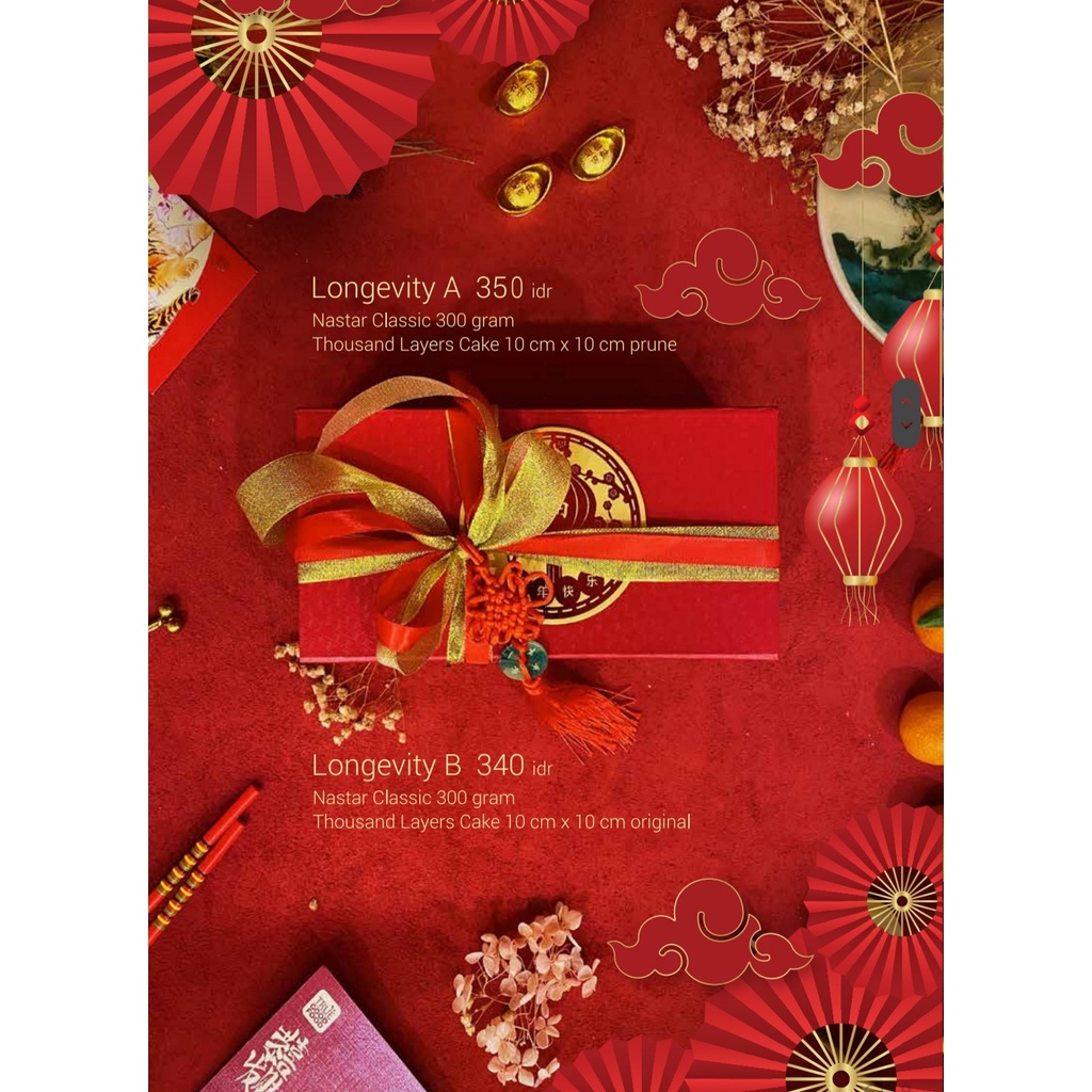 

Hampers LONGEVITY Imlek CNY