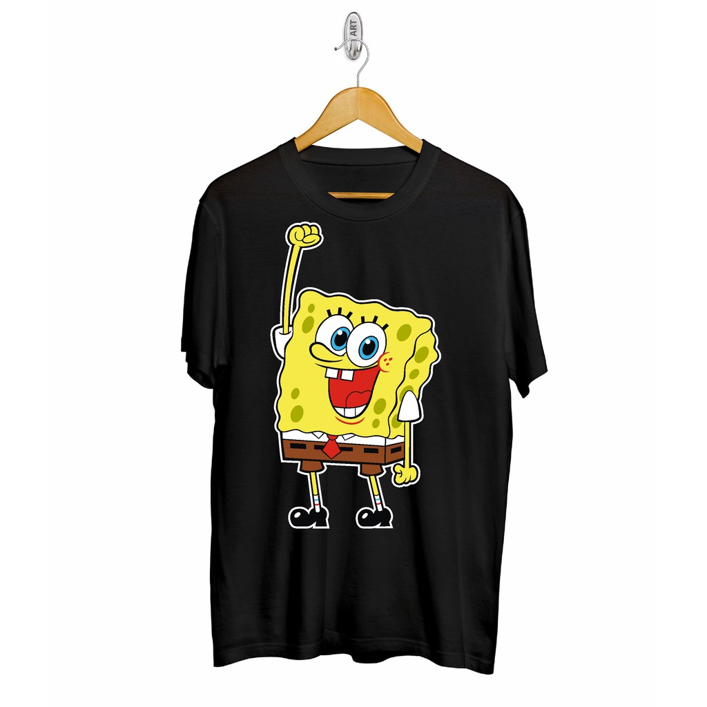 baju kaos spongebob / kaos anime / kaos distro pria keren / t shirt terbaru pria / kaos unisex / kaos lengan pendek pria / kaos cod / kaos premium /