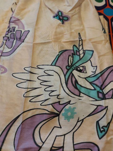 Benang Raja Dress Anak Batik Katun Ld 70cm