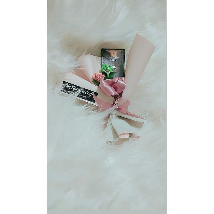 Buket uang/ buket/ bouquet minigold mini