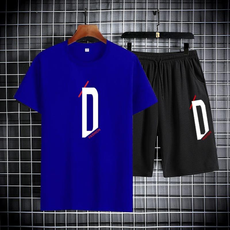 BISA COD - ARPIOS SHOP - Stelan DD - Setelan Pria SATU SET ( T-shirt Kaos + Celana ) model Terbaru