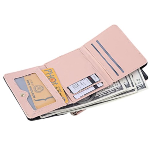Dompet Clutch Compact Wanita Lipat 3 100% PREMIUM