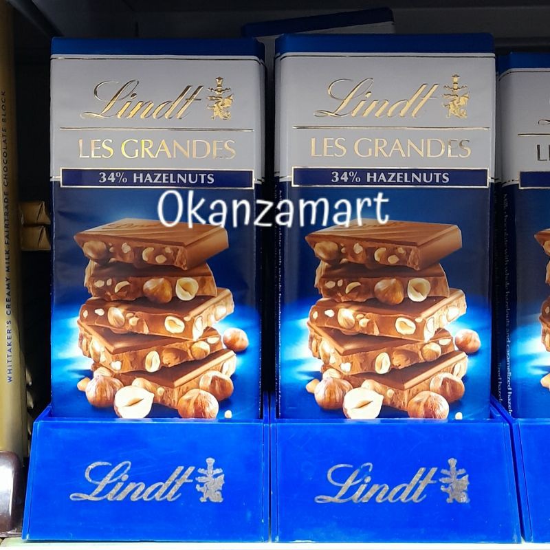 

Lindt Les Grandes Milk Hazelnut 150gr