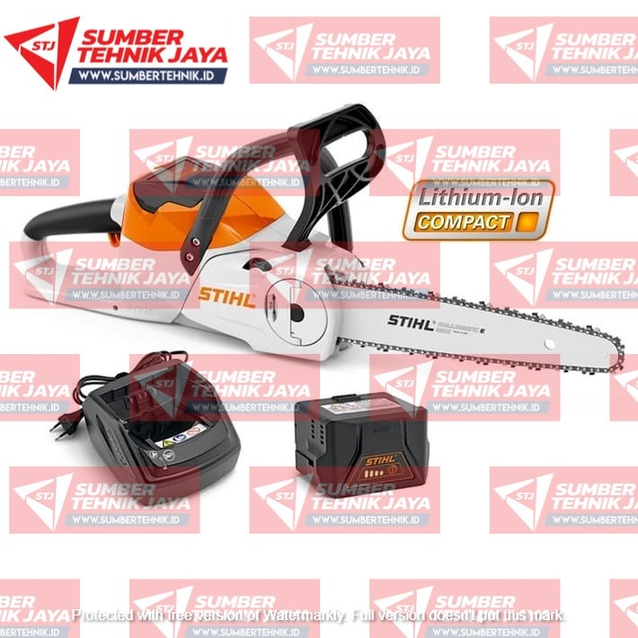 Mesin Potong Kayu / Gergaji / Chainsaw Stihl Cordless Chainsaw MSA 120 C-BQ Include Baterai Dan Char