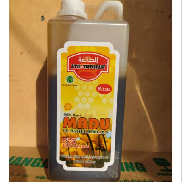 

madu hutan riau multiflora 1000gram ath thoifah