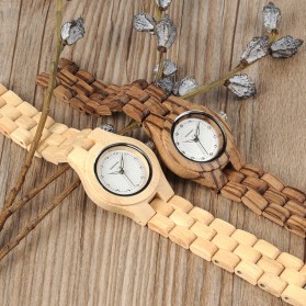 Tangan Kayu Analog Wanita bobo bird - W-O29/O10 - White