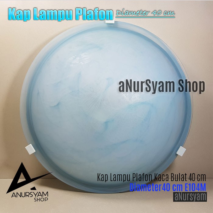 Kap Lampu Plafon Bulat Besar E104M Kap Lampu Tempel Kap Lampu Plafon Minimalis