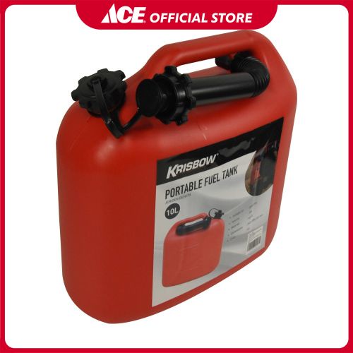 Jual Ace Krisbow Jerigen Bensin Plastik 10 Ltr Merah Shopee Indonesia 1144