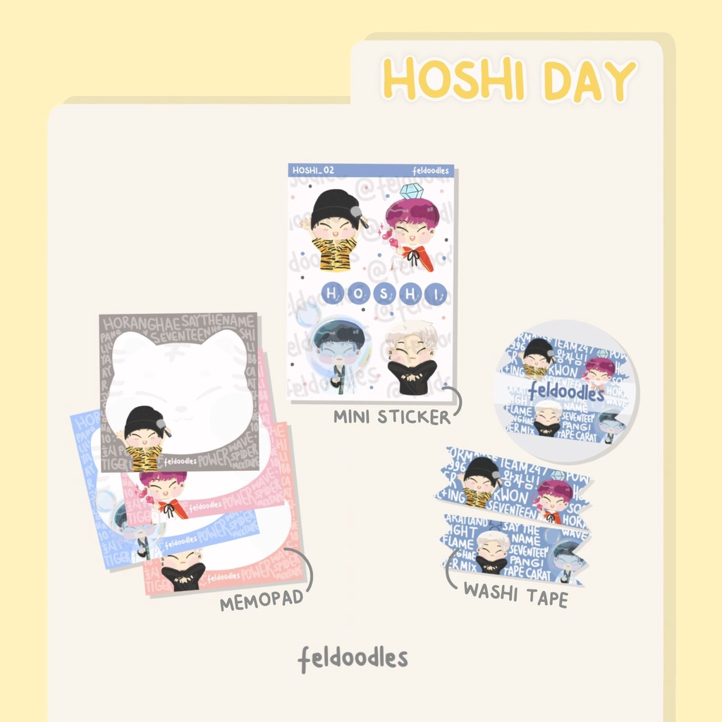 

FELDOODLES HOSHI DAY STATIONERY