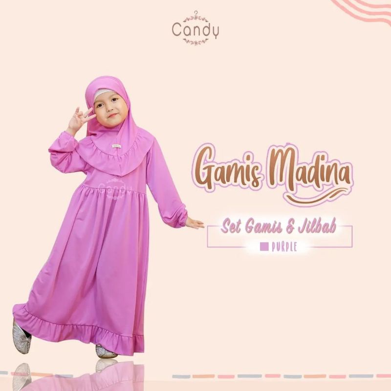 GAMIS + HIJAB MADINA BY CANDY