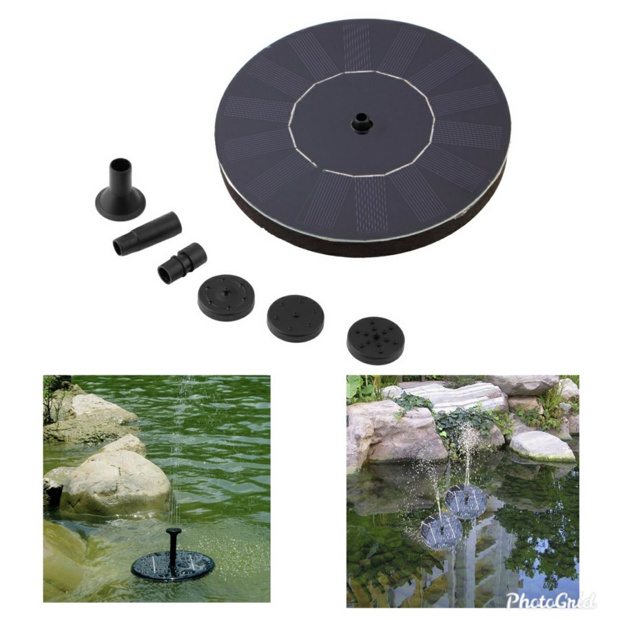 Air Mancur Kolam Tenaga Surya Solar Water Fountain - ZK73700