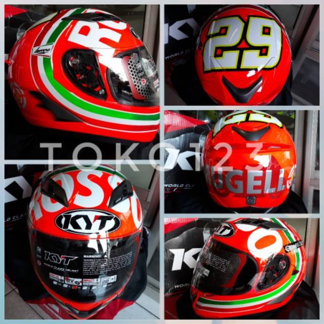 KYT Vendetta 2 Andrea Iannone Rosso Mugello