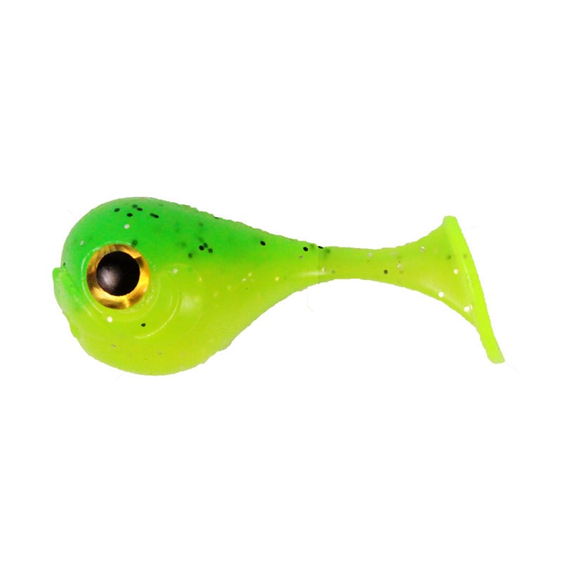 1Pcs Soft Fishing Lure Umpan Pancing Lifelike Bighead Fish 4.5CM 3G Swimbait Bass Wobbler Sinking Ikan Kail Memancing Tackle